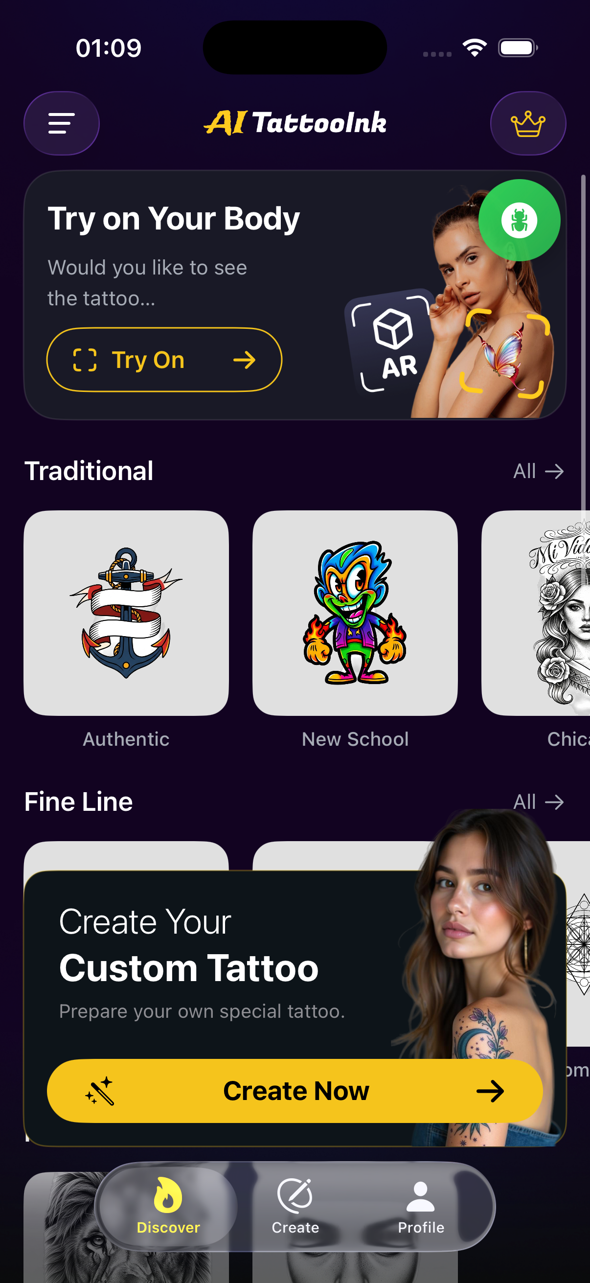 Main App Screen